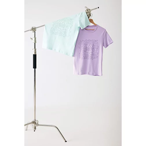 Iqoniq Brett T-shirt en coton recyclé, lavande, Image 4