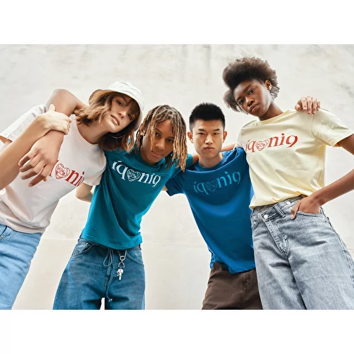 Iqoniq Brett T-shirt en coton recyclé, verdigris, Image 12