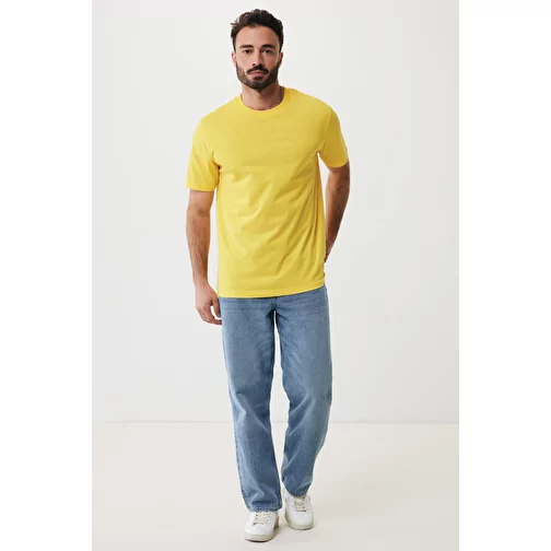 T-shirt Iqoniq Sierra Lightweight en coton recyclé, jaune, Image 11