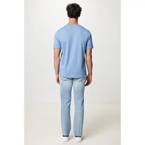 Iqoniq Sierra Lightweight T-shirt en coton recyclé, light heather blue, Image 10