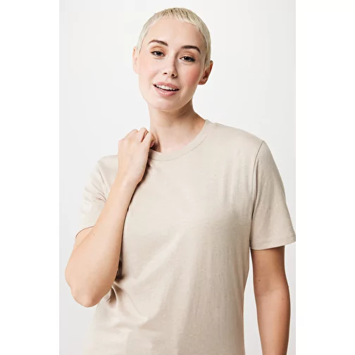 Iqoniq Sierra Lightweight T-shirt en coton recyclé, light heather brown, Image 12