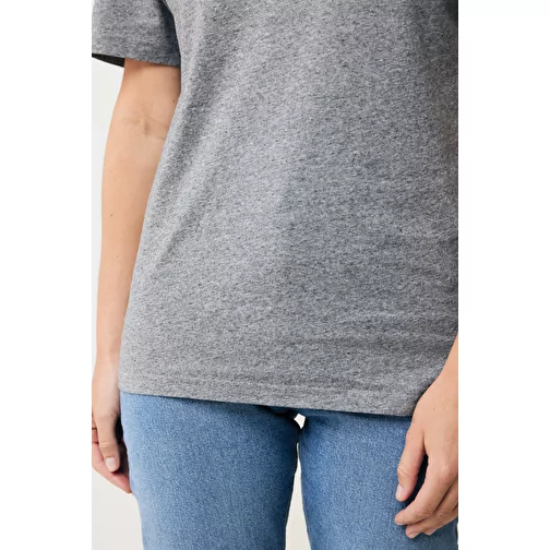 T-shirt Iqoniq Sierra Lightweight en coton recyclé, non teint anthracite clair, Image 13