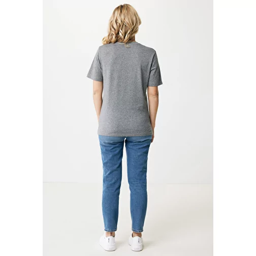 T-shirt Iqoniq Sierra Lightweight en coton recyclé, non teint anthracite clair, Image 7