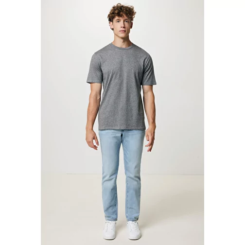 T-shirt Iqoniq Sierra Lightweight en coton recyclé, non teint anthracite clair, Image 9