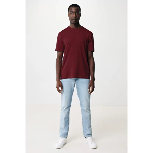 T-shirt Iqoniq Sierra Lightweight en coton recyclé, bordeaux, Image 6