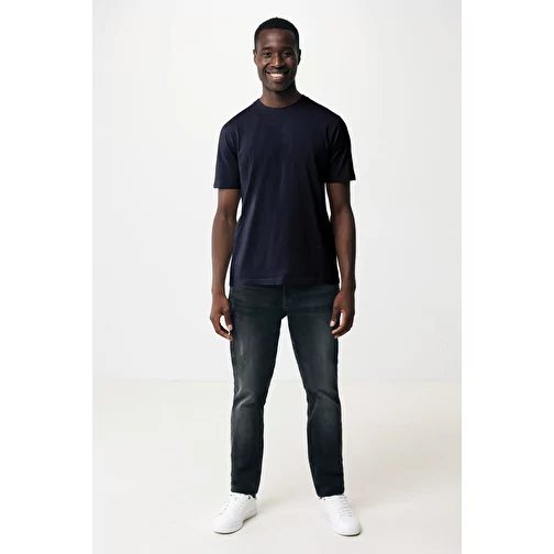 Iqoniq Sierra Lightweight T-shirt en coton recyclé, bleu marine, Image 6