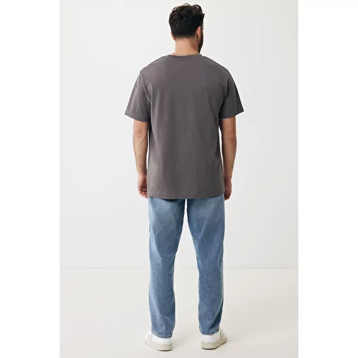 Iqoniq Kakadu relaxed T-shirt en coton recyclé, anthracite, Image 13