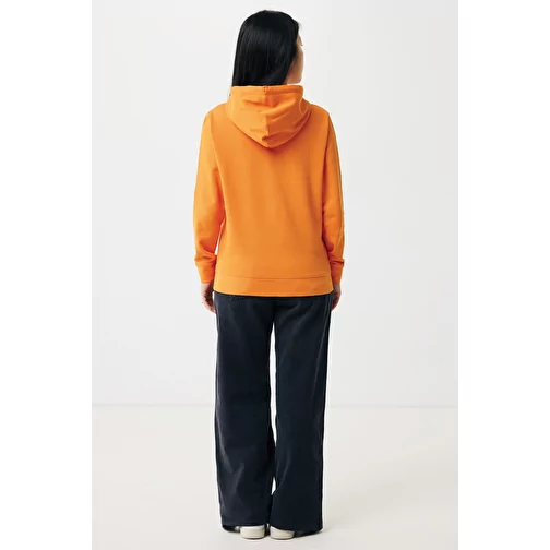 Sweat à capuche Iqoniq Rila Lightweight en coton recyclé, orange, Image 9