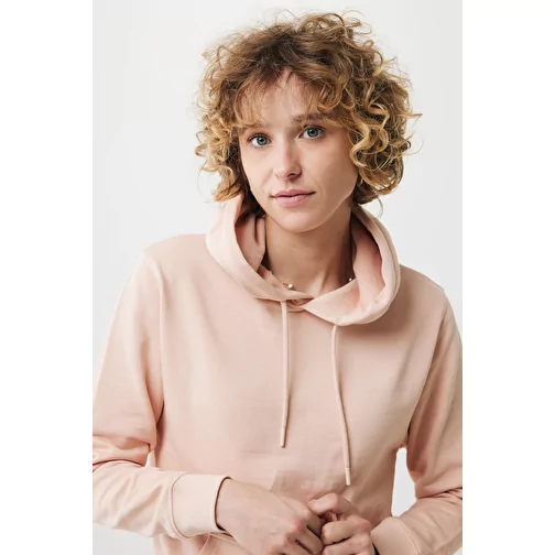 Sweat à capuche Iqoniq Rila Lightweight en coton recyclé, peach nectar, Image 15