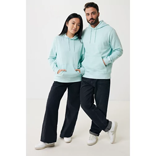 Sweat à capuche Iqoniq Rila Lightweight en coton recyclé, crushed mint, Image 4