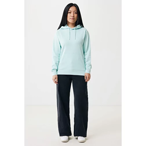 Sweat à capuche Iqoniq Rila Lightweight en coton recyclé, crushed mint, Image 6