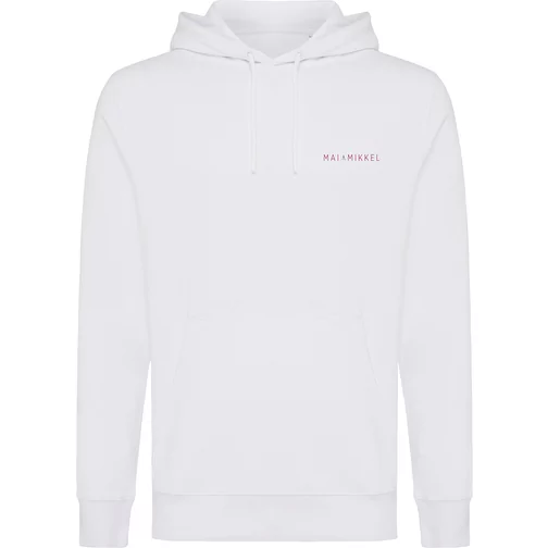 Sweat à capuche Iqoniq Rila Lightweight en coton recyclé, blanc recyclé, Image 4