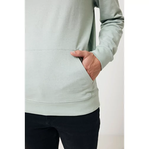Sweat à capuche Iqoniq Jasper en coton recyclé, Iceberg green, Image 12