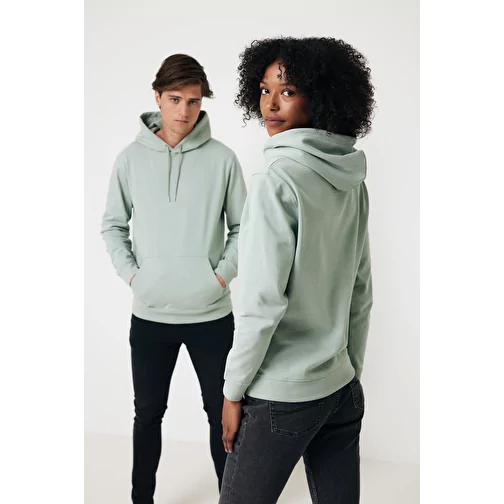Sweat à capuche Iqoniq Jasper en coton recyclé, Iceberg green, Image 6