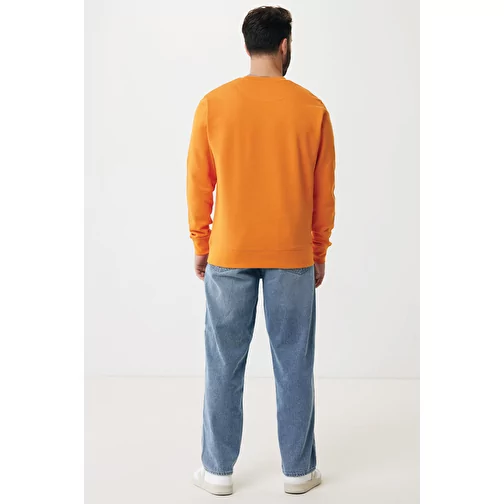 Iqoniq Etosha Lightweight Sweater en coton recyclé, orange, Image 12