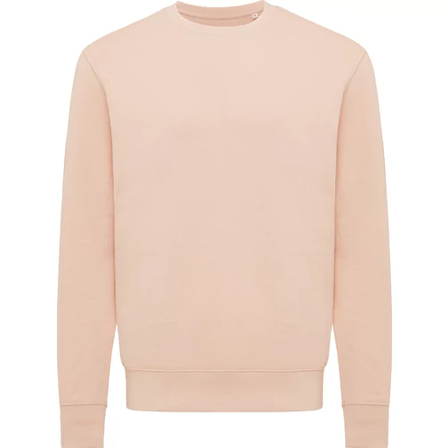 Iqoniq Etosha Lightweight Sweater en coton recyclé, peach nectar, Image 1