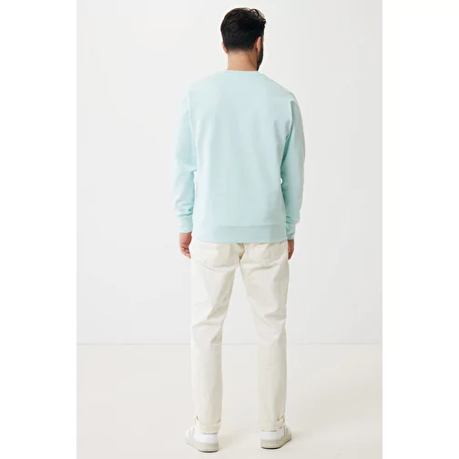 Iqoniq Etosha Lightweight Sweater en coton recyclé, crushed mint, Image 14