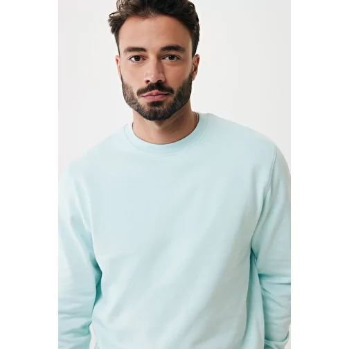 Iqoniq Etosha Lightweight Sweater en coton recyclé, crushed mint, Image 15