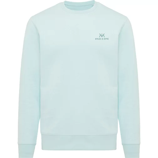 Iqoniq Etosha Lightweight Sweater en coton recyclé, crushed mint, Image 3