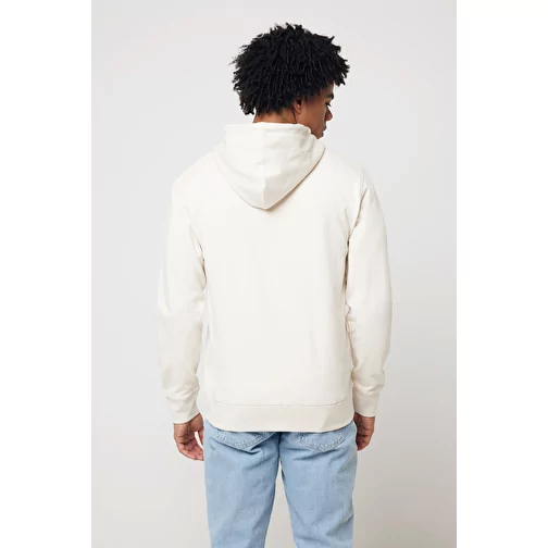 Iqoniq Abisko sweat à capuche zippé en coton recyclé, natural raw, Image 7