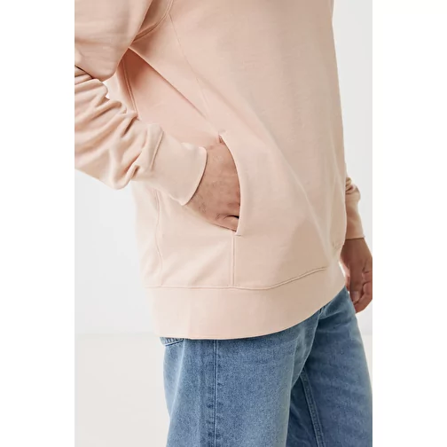 Iqoniq Yengo Hoodie avec poches latérales en rec. coton, peach nectar, Image 16