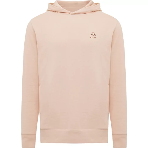 Iqoniq Yengo Hoodie avec poches latérales en rec. coton, peach nectar, Image 3