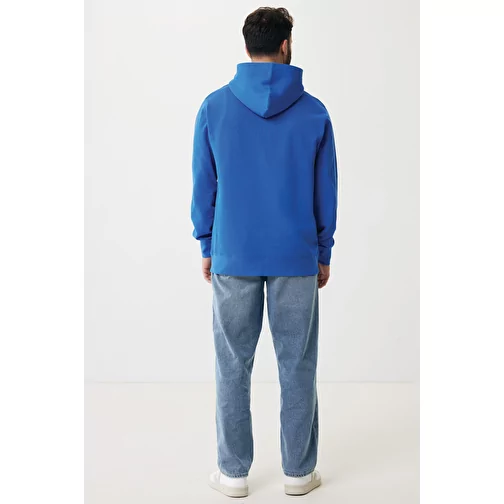 Iqoniq Yengo Hoodie avec poches latérales en rec. coton, bleu roi, Image 14
