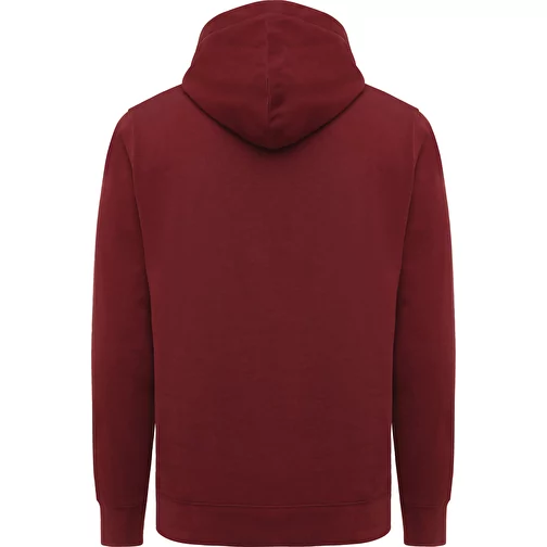 Iqoniq Yengo Hoodie avec poches latérales en rec. coton, bordeaux, Image 2