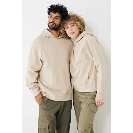 Iqoniq Yengo Hoodie avec poches latérales en rec. coton, desert, Image 12