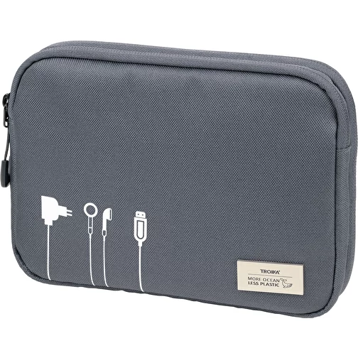 TROIKA Sacoche pour câbles BLUE CYCLE TECH POUCH 2, Image 1