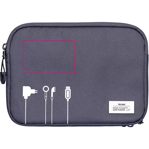 TROIKA Sacoche pour câbles BLUE CYCLE TECH POUCH 2, Image 7