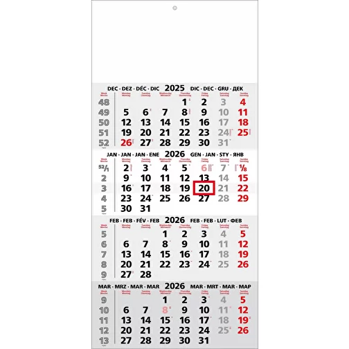calendrier 4 mois 'Florence, Image 1