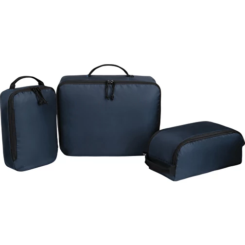 Renew AWARET rPET Kit de 3 cubes d\'emballage, bleu marine, Image 1