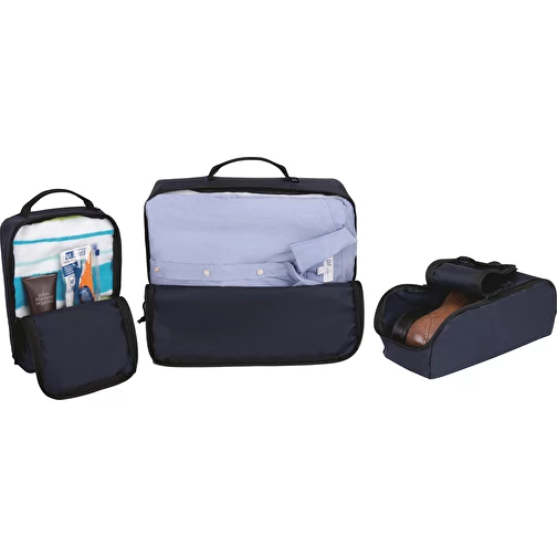 Renew AWARET rPET Kit de 3 cubes d\'emballage, bleu marine, Image 2