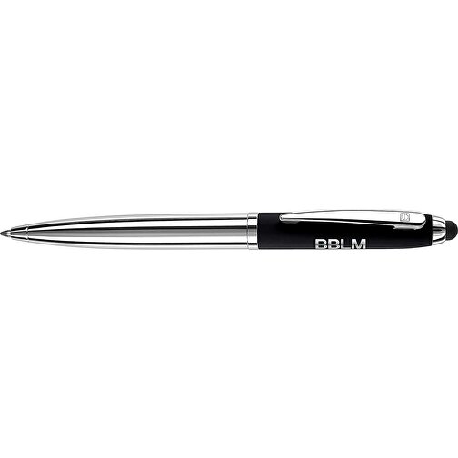 Roubill Nautic Touch Pad Pen Drehkugelschreiber , rou bill by Senator, schwarz, Metall, 14,00cm x 1,50cm x 1,10cm (Länge x Höhe x Breite), Bild 3