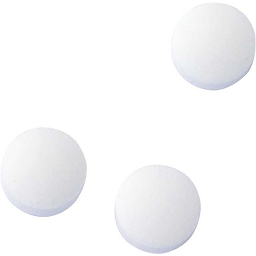 MINI-Klappdose , weiß, 6,00cm x 1,85cm x 4,80cm (Länge x Höhe x Breite), Bild 2