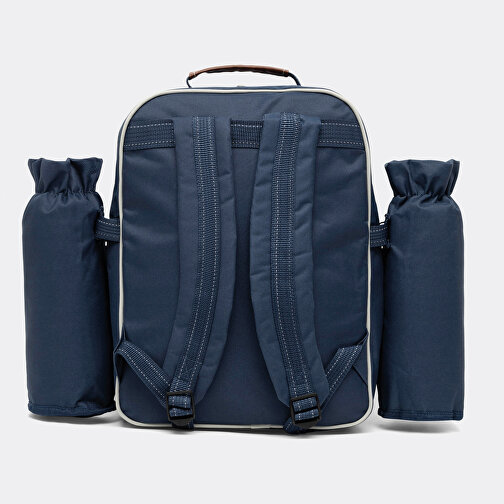 Picknickrucksack HYDE PARK , blau, Polyester / Kunststoff, 28,00cm x 39,00cm x 21,00cm (Länge x Höhe x Breite), Bild 4