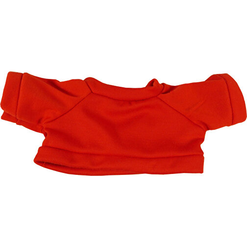 Mini-T-Shirt , rot, 100% Polyester, 10,00cm x 0,50cm x 19,00cm (Länge x Höhe x Breite), Bild 1