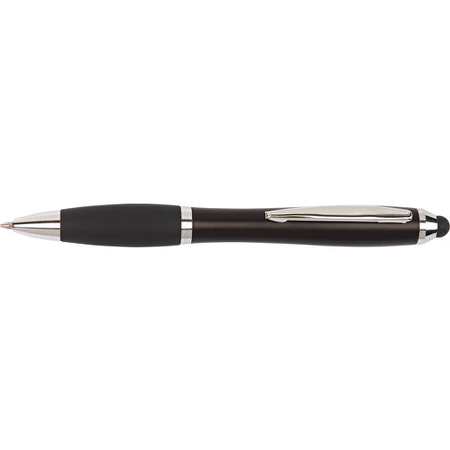 Kugelschreiber SWAY TOUCH , schwarz, Kunststoff / Stahl, 13,50cm (Länge), Bild 3