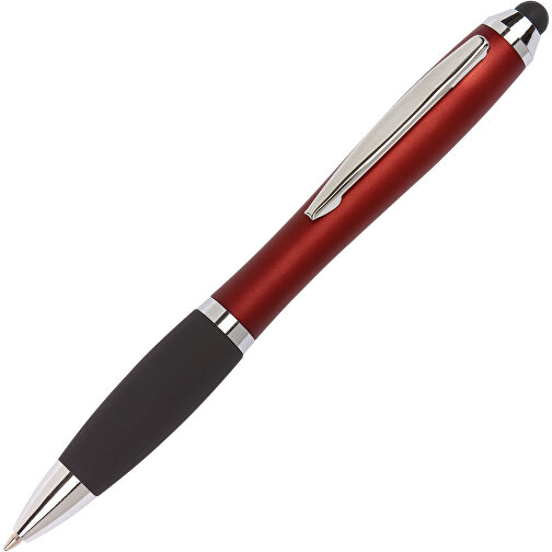 Kugelschreiber SWAY TOUCH , burgund, Kunststoff / Stahl, 13,50cm (Länge), Bild 2