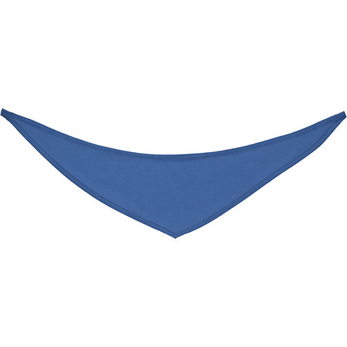 Dreiecktuch , blau, 100% Polyester, 37,00cm x 0,20cm x 9,00cm (Länge x Höhe x Breite), Bild 1