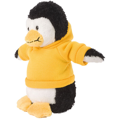 Pinguin Phillip , schwarz/weiss, Polyester, Polyesterfasern, PET-Pellets im Gewebebeutel, 8,50cm x 15,00cm x 12,00cm (Länge x Höhe x Breite), Bild 2