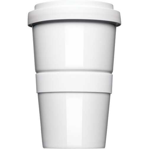 Mahlwerck Coffee2Go Large Form 345 , Mahlwerck Porzellan, weiß, Porzellan/Kunststoff/Silikon, 13,00cm (Höhe), Bild 1