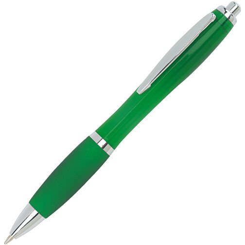 Kugelschreiber SWAY , grün, Kunststoff / Stahl, 14,00cm (Länge), Bild 2
