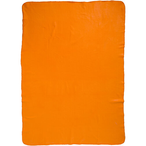 Huggy Fleecedecke Mit Hülle , orange, 100% Polar Fleece, 200 g/m2, 150,00cm x 120,00cm (Länge x Breite), Bild 4