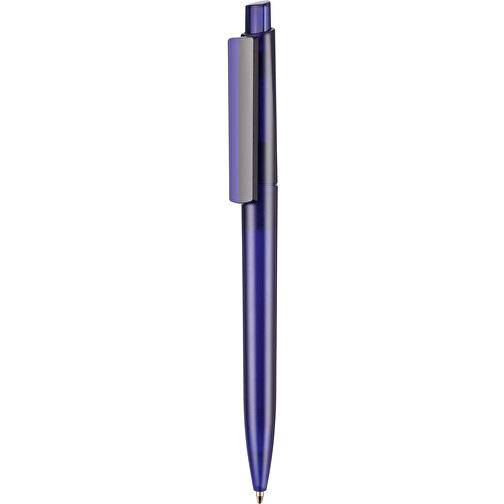 Kugelschreiber CREST FROZEN , Ritter-Pen, ozeanblau-TR/FR, ABS-Kunststoff, 14,90cm (Länge), Bild 1