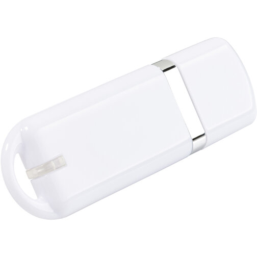 USB-Stick Focus Glänzend 2.0 4GB , Promo Effects MB , weiß MB , 4 GB , Kunststoff MB , 3 - 10 MB/s MB , , Bild 1