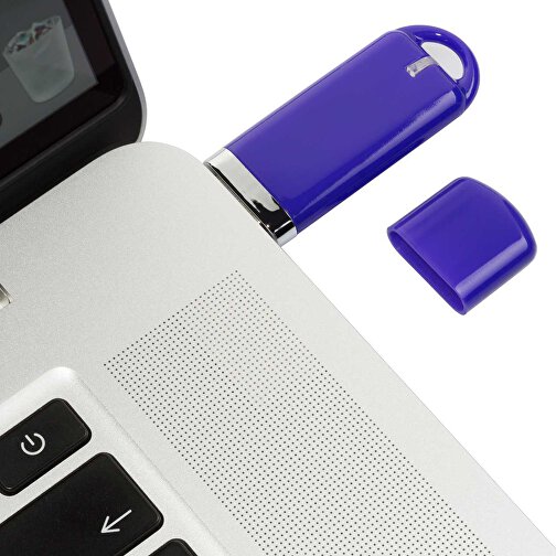 USB-Stick Focus Glänzend 3.0 16GB , Promo Effects MB , lila MB , 16 GB , Kunststoff MB , 10 - 45 MB/s MB , , Bild 4