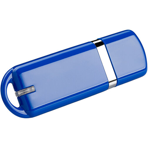 USB-Stick Focus Glänzend 2.0 8GB , Promo Effects MB , blau MB , 8 GB , Kunststoff MB , 3 - 10 MB/s MB , , Bild 1
