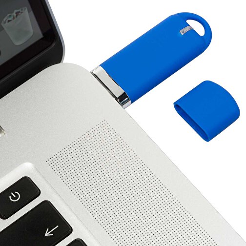 USB-Stick Focus Matt 2.0 8GB , Promo Effects MB , blau MB , 8 GB , Kunststoff MB , 3 - 10 MB/s MB , , Bild 4